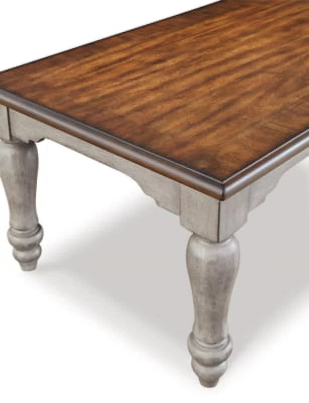 Antique Gray Brown Coffee Table G156