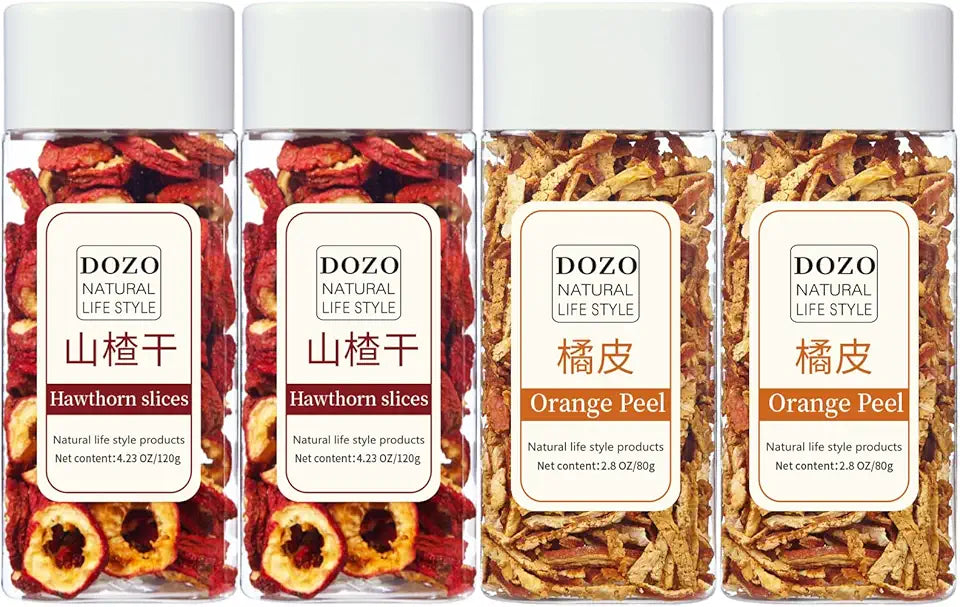 Dried Hawthorn Berries & Dried Orange Peel V301
