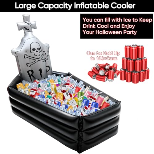 Inflatable Tombstone Coffin Drink Cooler M27600