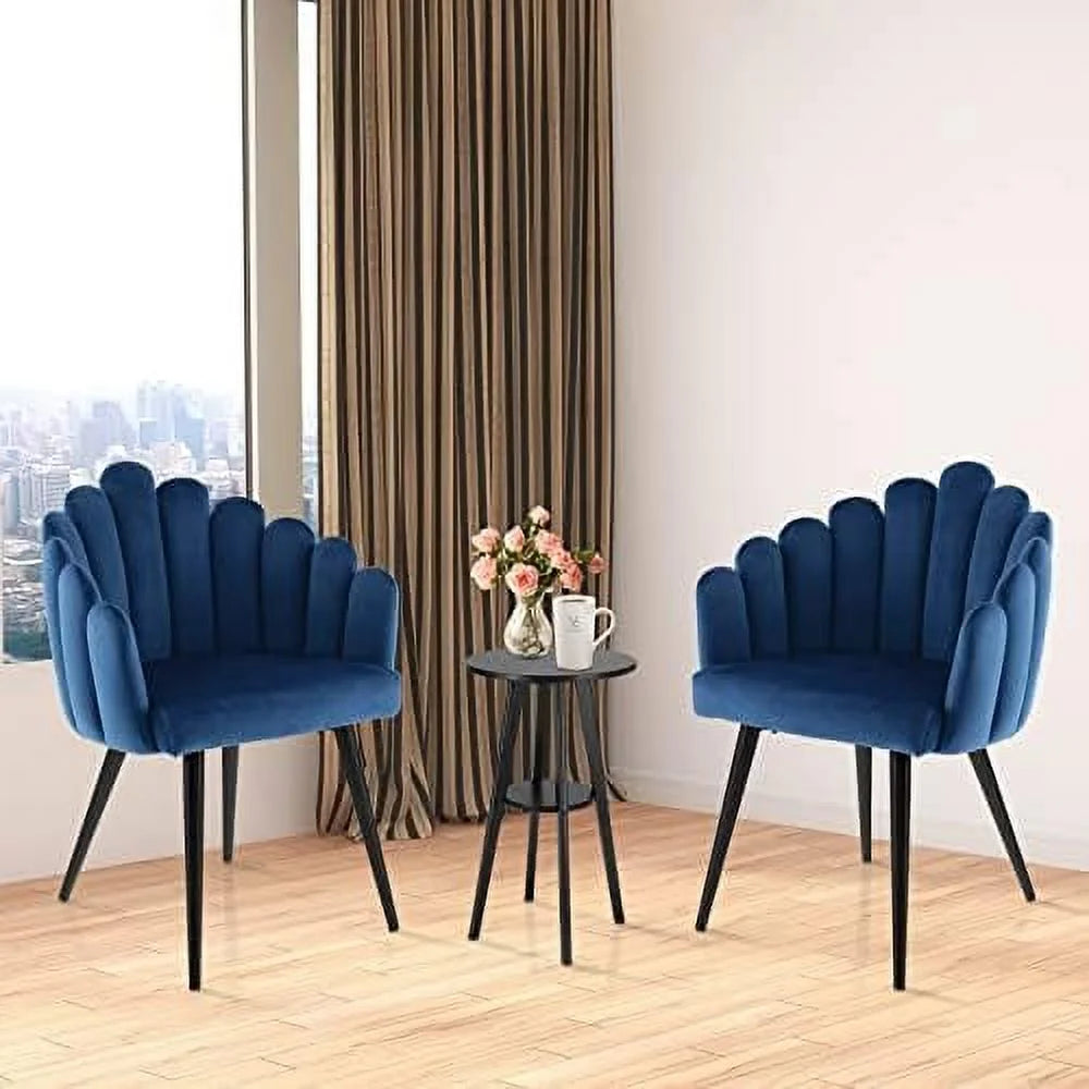 Velvet High Back Upholstered Dining Chair W617