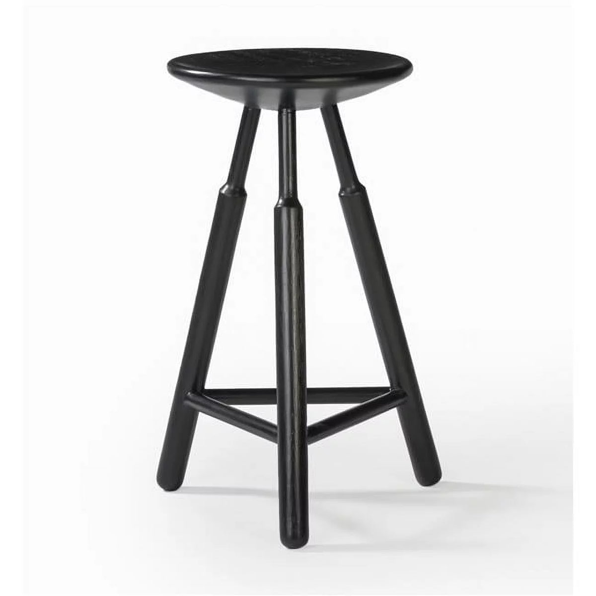 Charcoal Oil Finish Counter Stool Y763