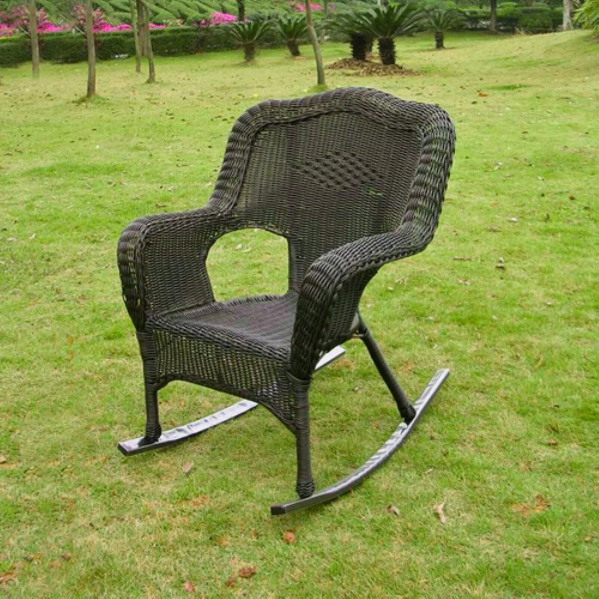 White Patio Rocker R3320