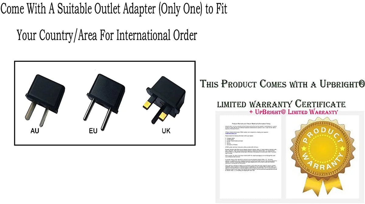 Adapter Power Supply Charger Cord Cable V497718