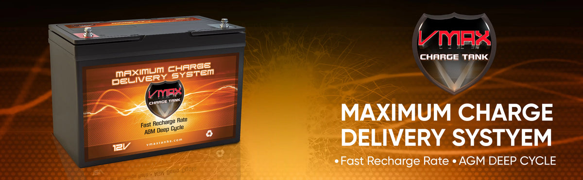 12 Volt Group 27 100Ah AGM Deep Cycle Battery F9506