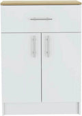 Light Oak White Kitchen Pantry Cabinet S615373