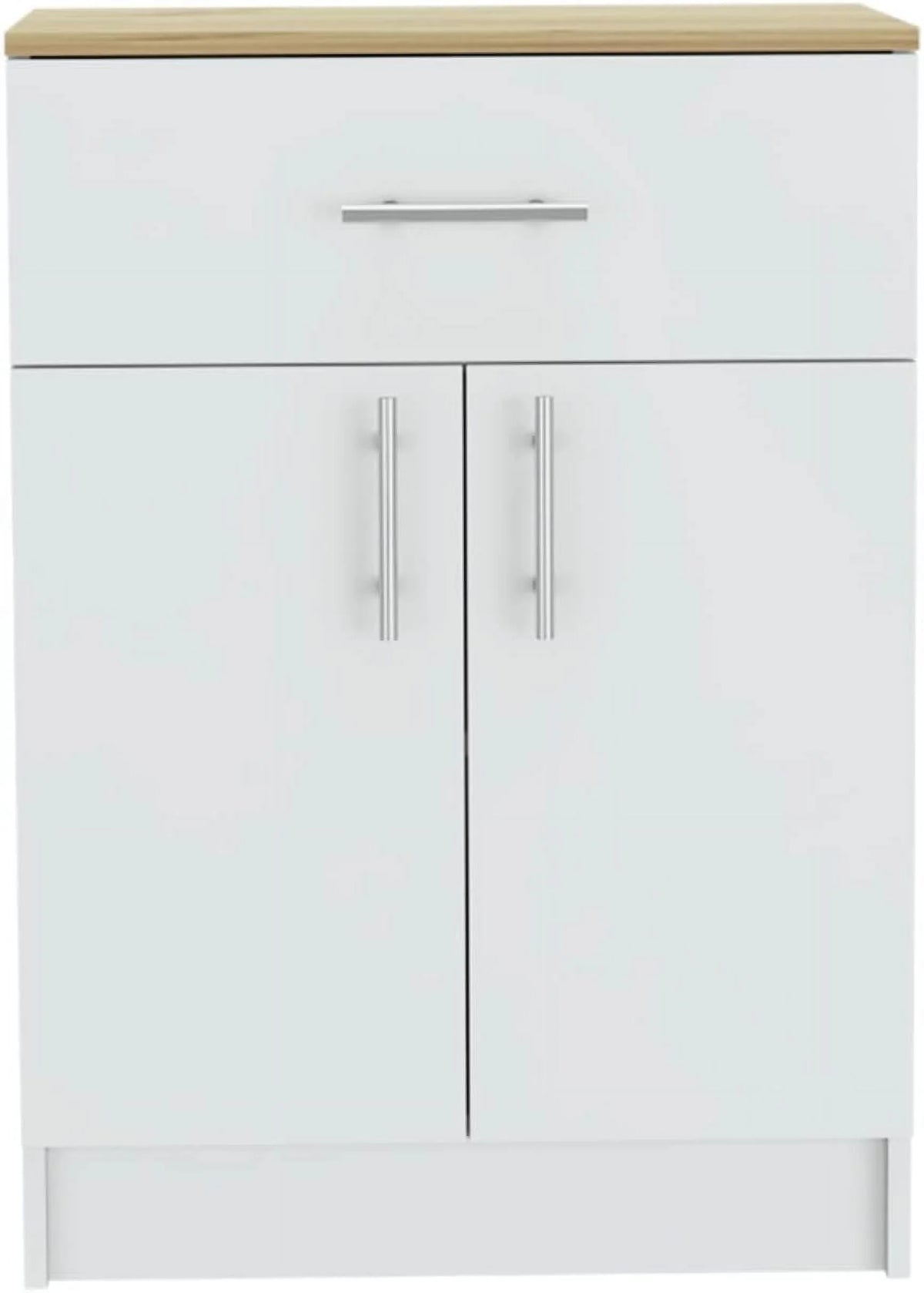 Light Oak White Kitchen Pantry Cabinet S615373