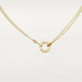 Love Necklace With 2 Diamonds H14175