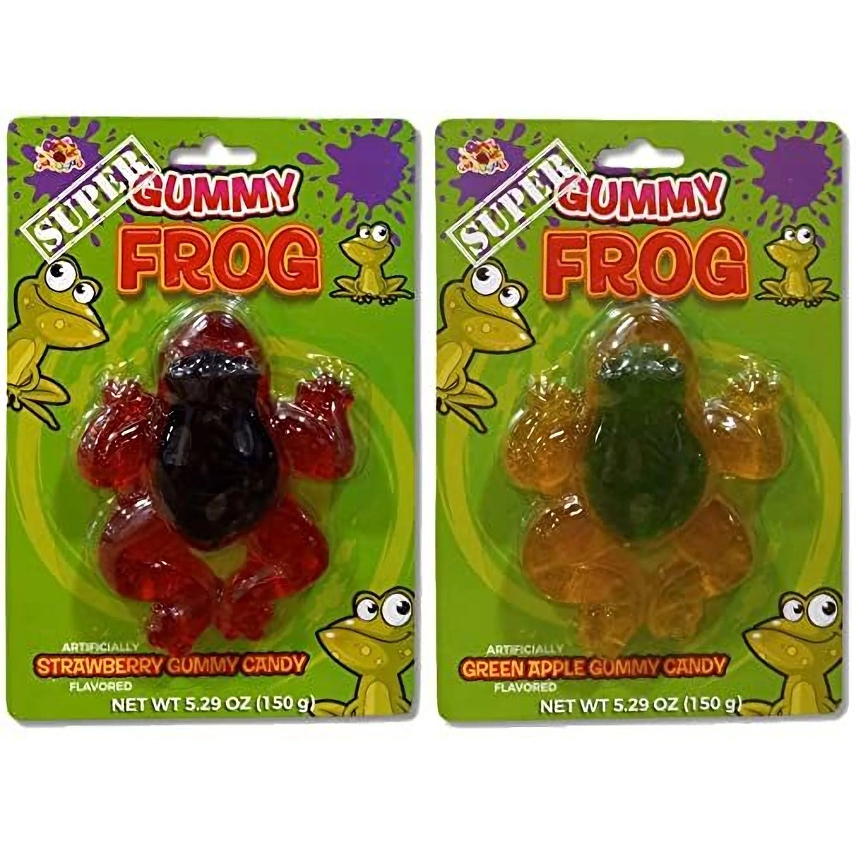 Green Apple & Strawberry Gummy 5.29 Ounce Pack of 4 F672148