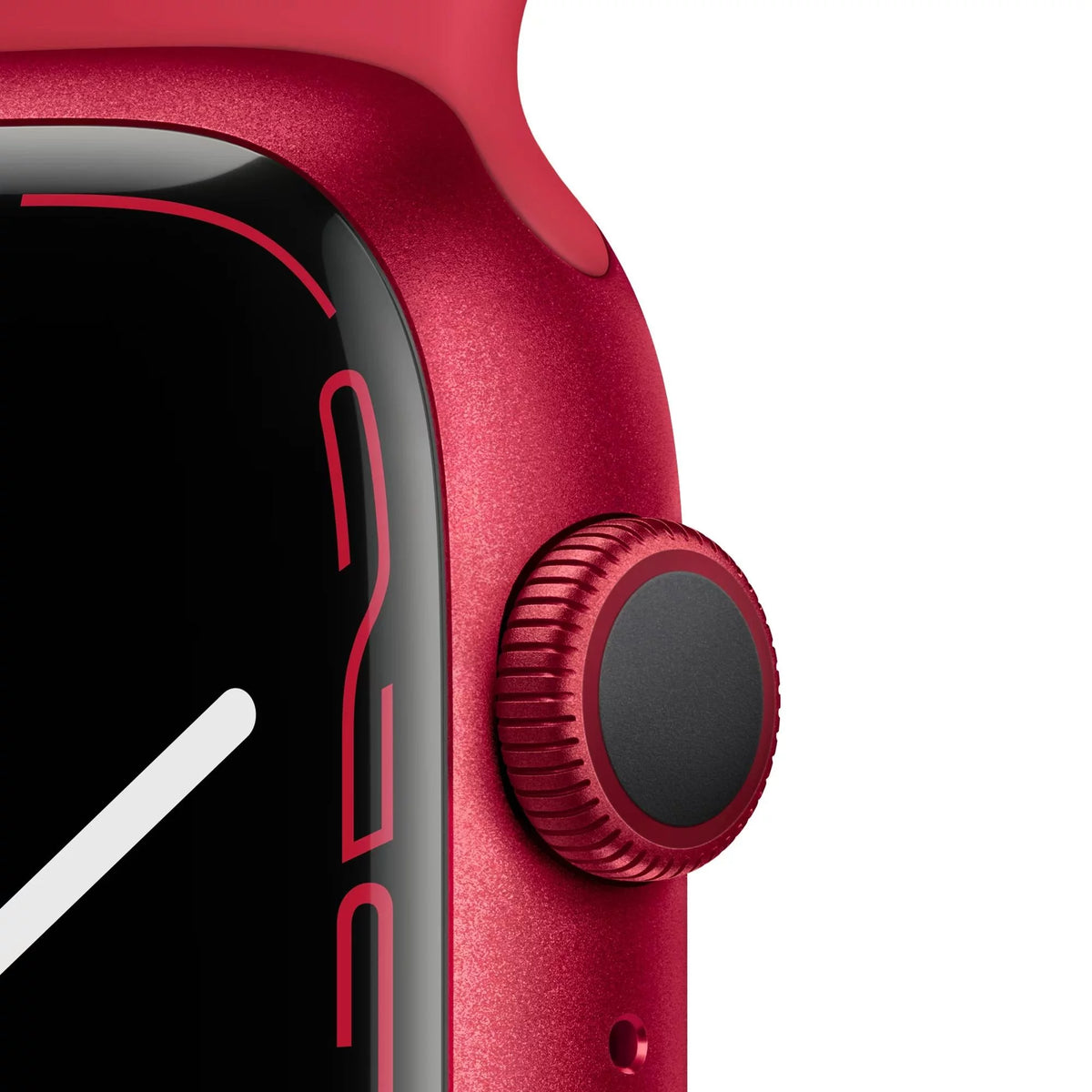 Red 45 mm Aluminum Case Smartwatch with Sport Band G821147