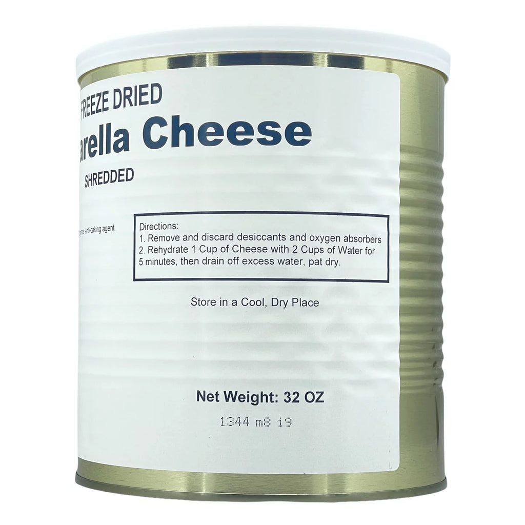 Freeze Dried Mozzarella Cheese #10 Can H2350