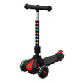 Black 3 Wheel Light Up Kick Scooter K2203