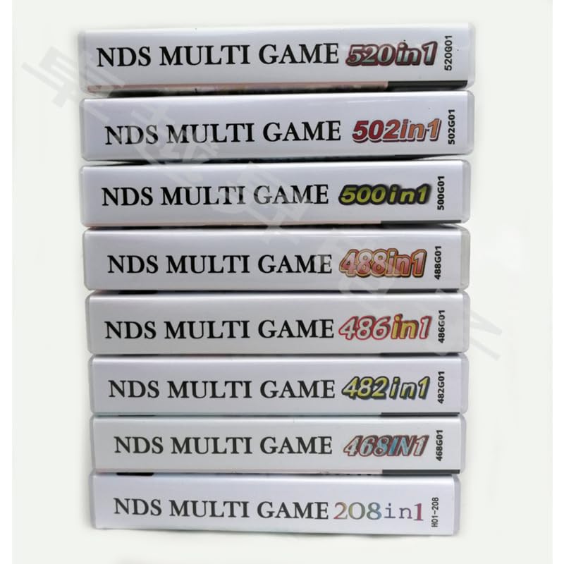 208 in 1 Multi Cart Video Games Cartridge P8303