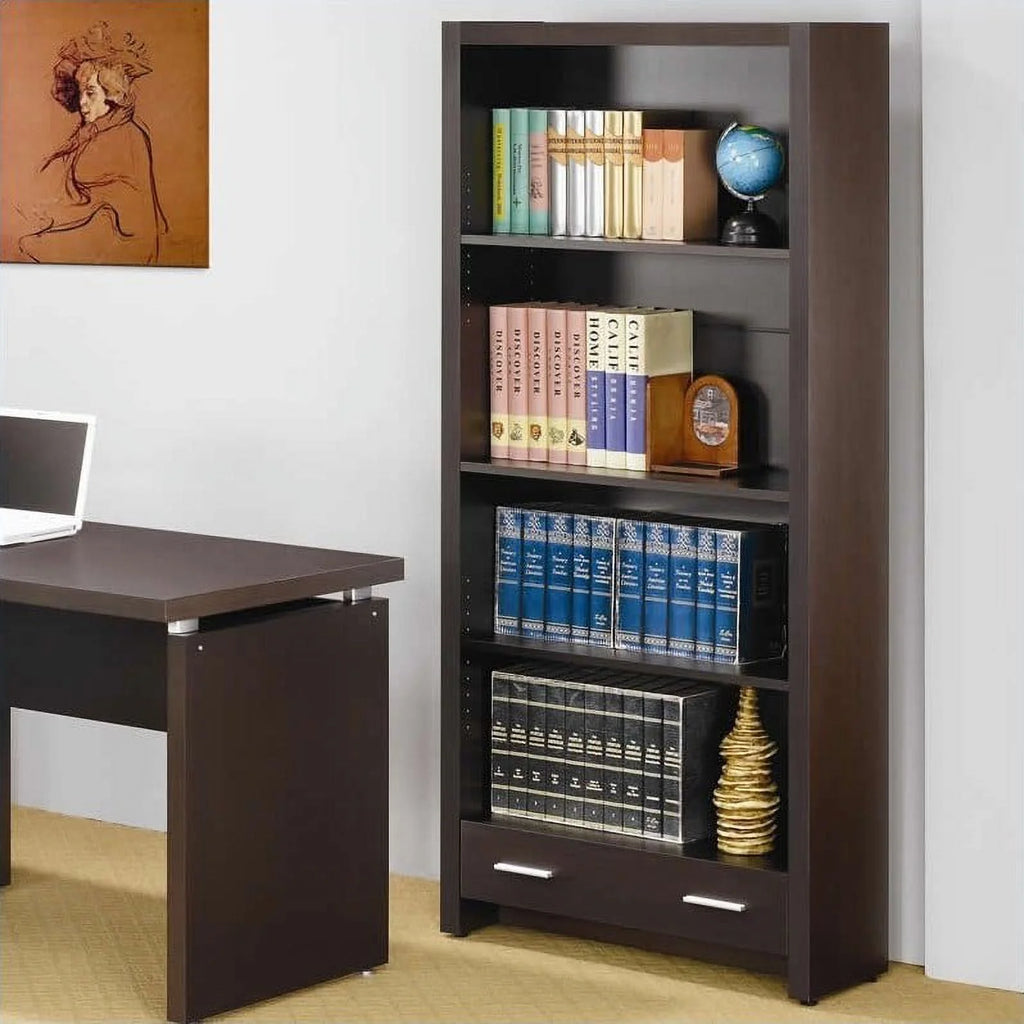 3 Piece Set with Computer Desk File Cabinet Bookcase W4086