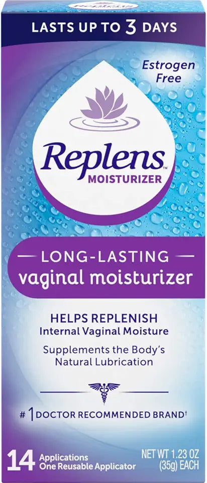 Long Lasting Vaginal Moisturizer, 14 Applications 1.23 oz (Pack of 2) K71856