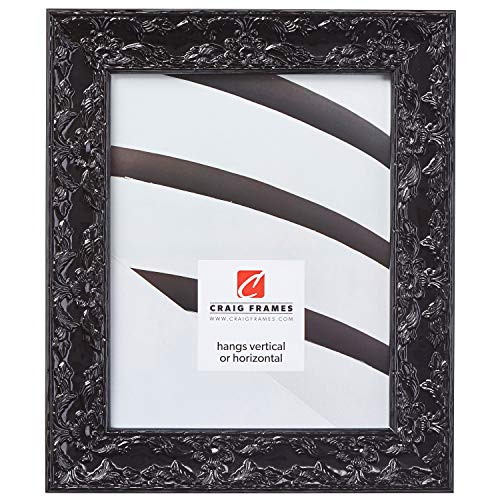 Obsidian Black Picture Frame, 8.5 by 11-Inch U9779