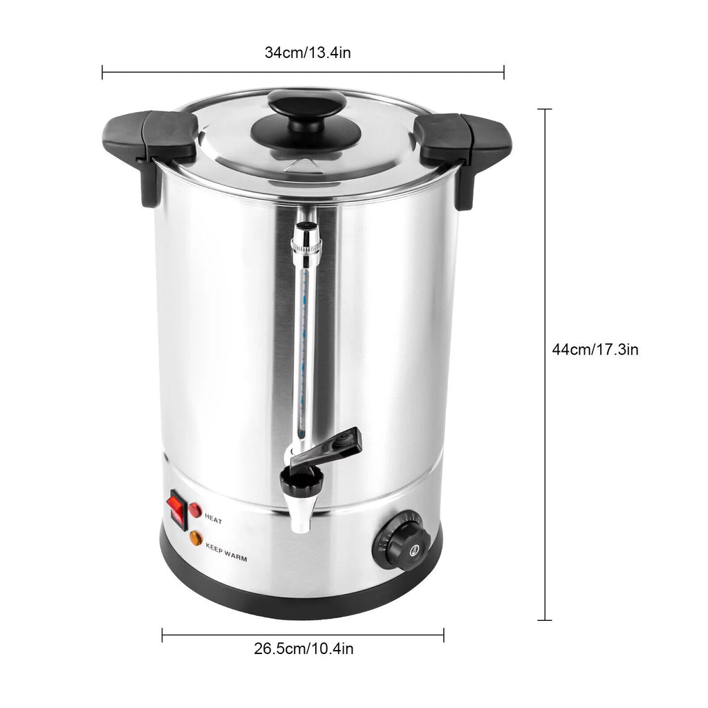 12L Stainless Steel Coffee Urn M3840