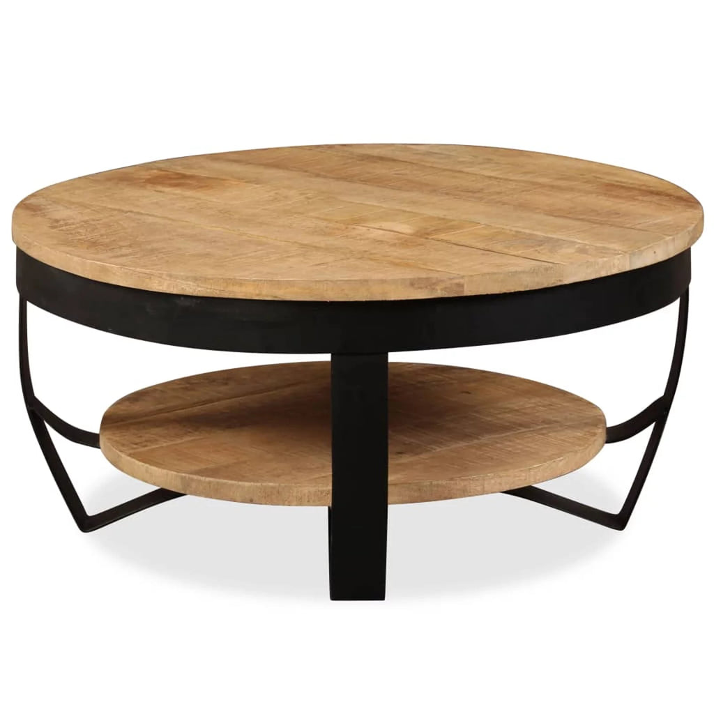 Solid Rough Mango Wood Coffee Table B189
