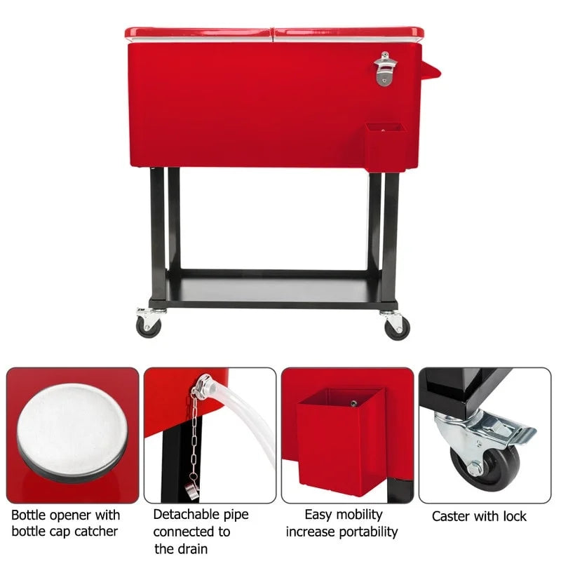 80Qt Red Freezer Incubator Z53578