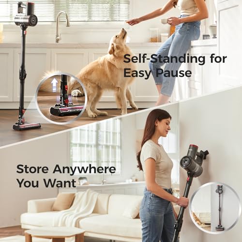 Cordless Stick Vacuum Cleaner with Bendable Wand A146508