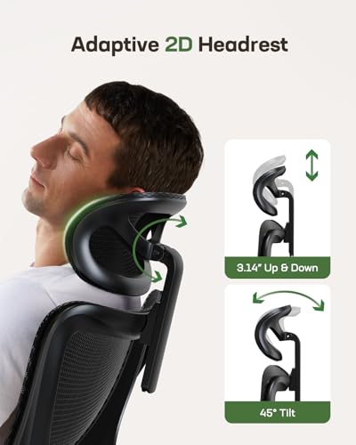 Ergonomic Mesh High Back Office Chair with Lumbar Support J94584