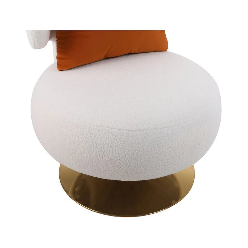 Swivel Accent Chair Armchair Fabric B836909