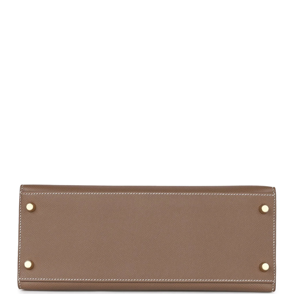Kelly 28 Etoupe Epsom Handbag A478889