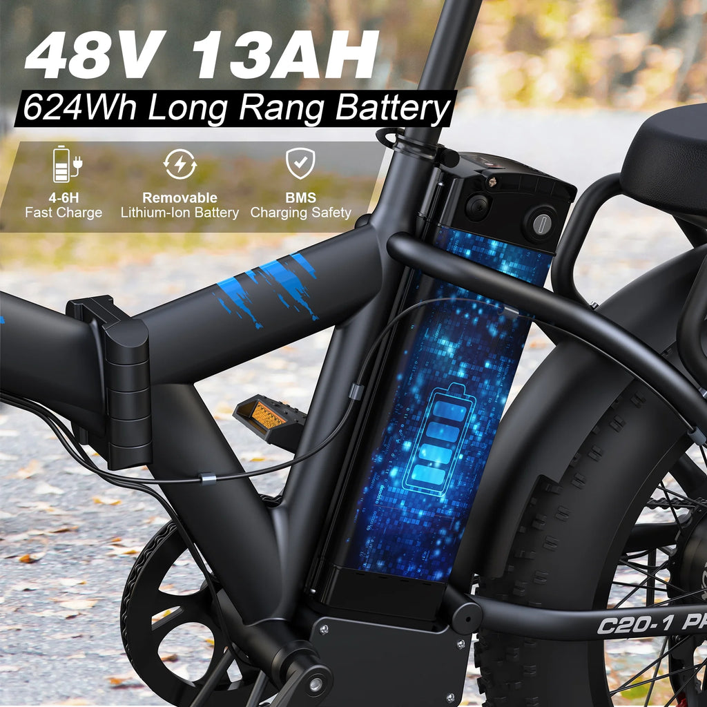 Folding Electric Bike with 48V 13Ah Battery G572110