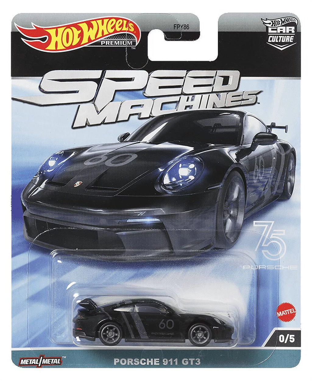 Black Porsche 911 GT3 Car X234