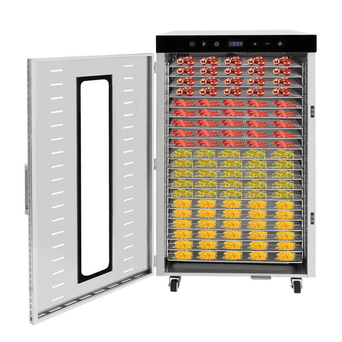 1700W Food Dehydrator with 20 Stainless Steel Trays O4897