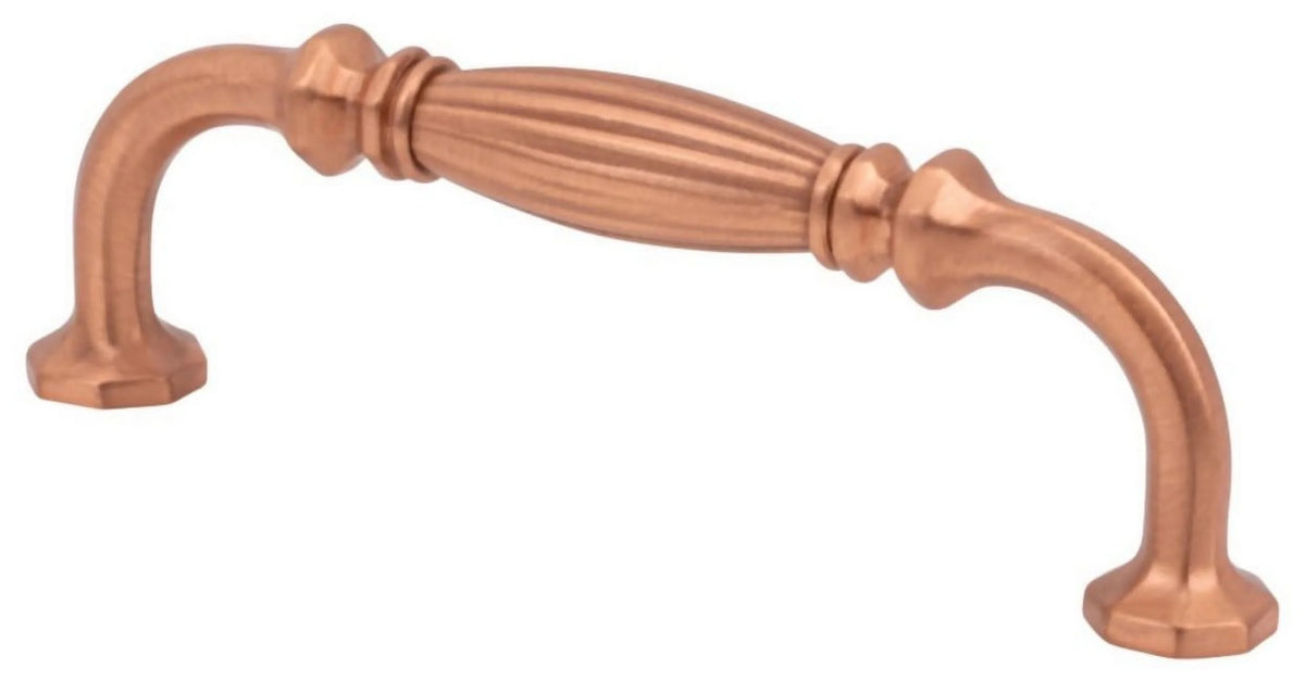 Solid Brass 3-3/4" Center To Center Ribbed G464628
