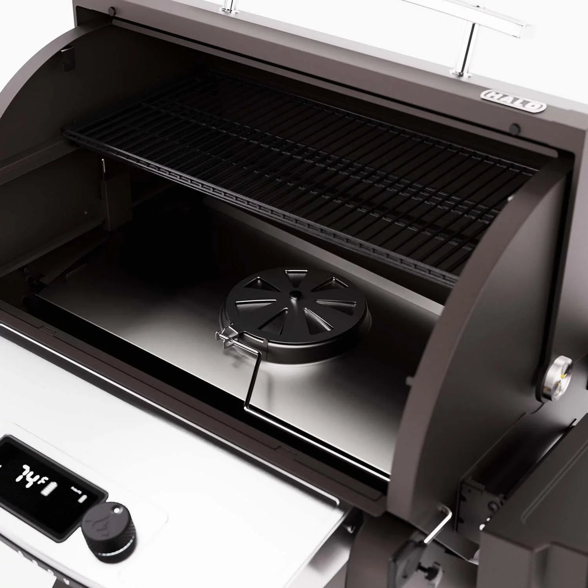Black Pellet Grill U96395