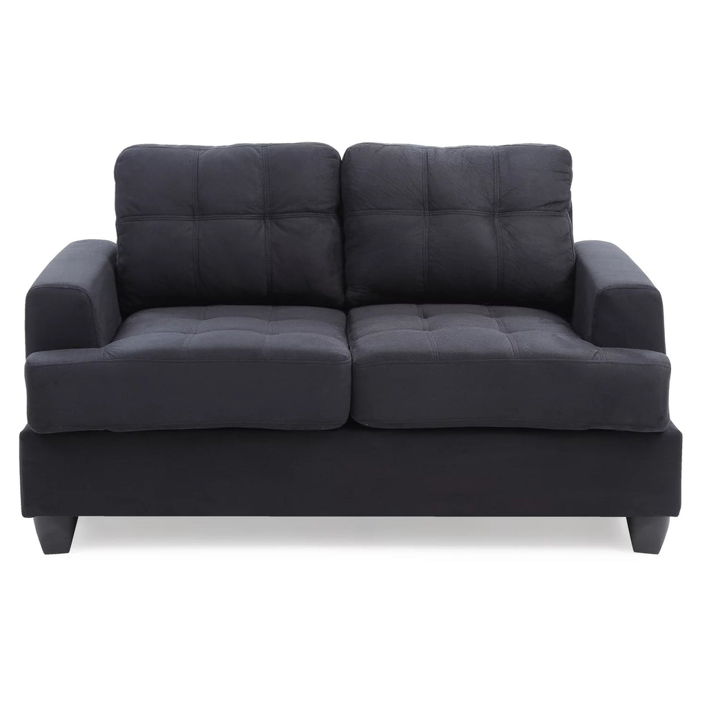 Black Loveseat R3564