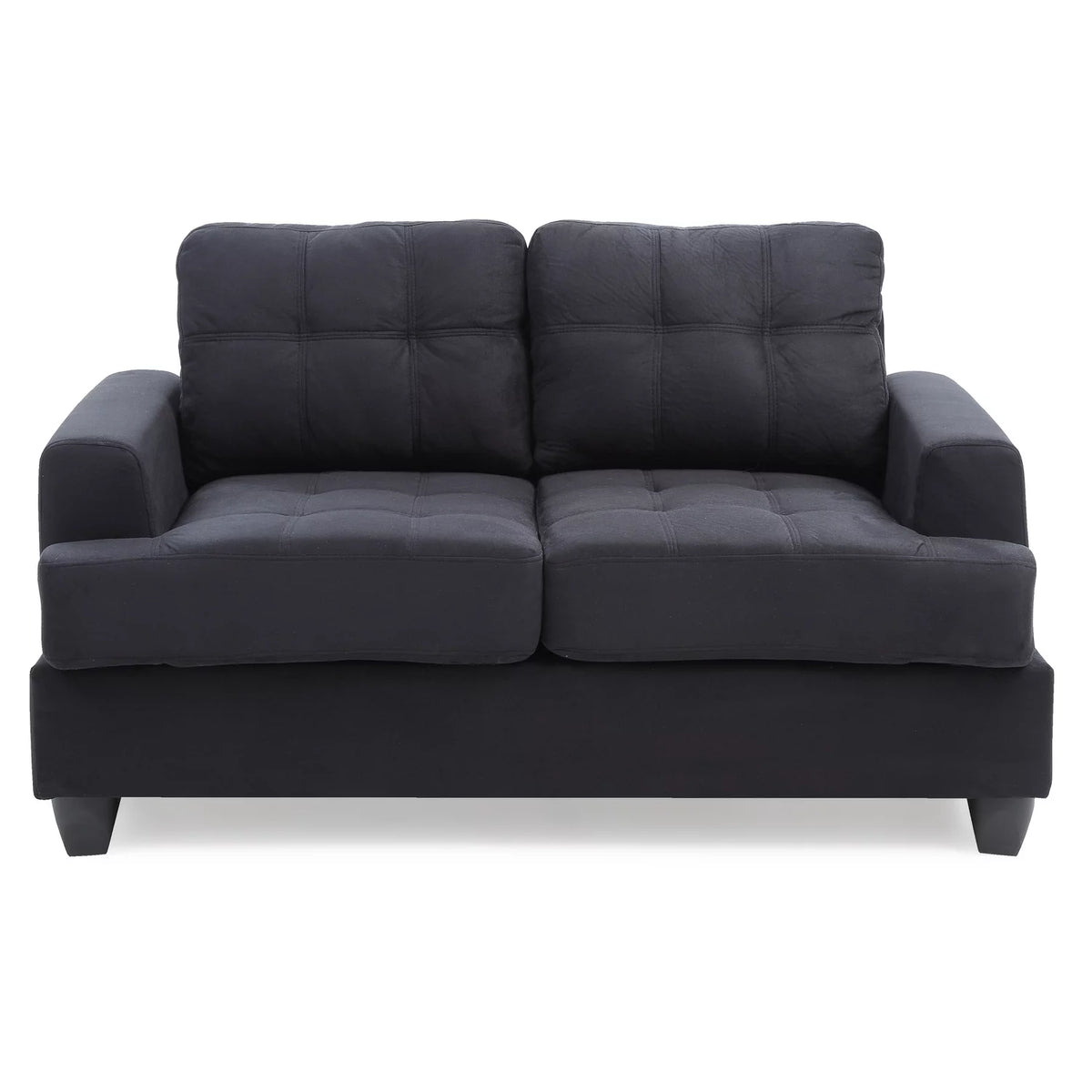 Black Loveseat R3564