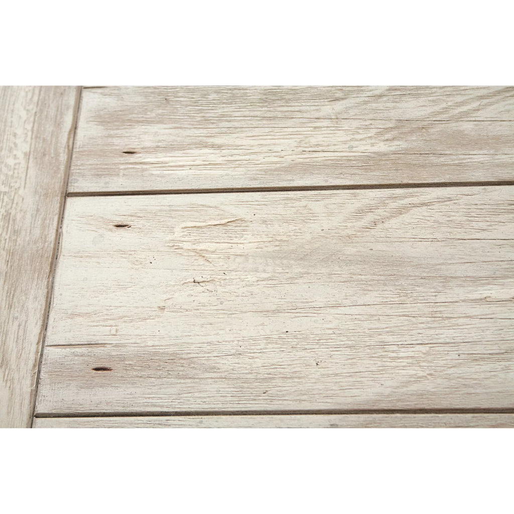 Farmhouse White Wood Coffee Table M409