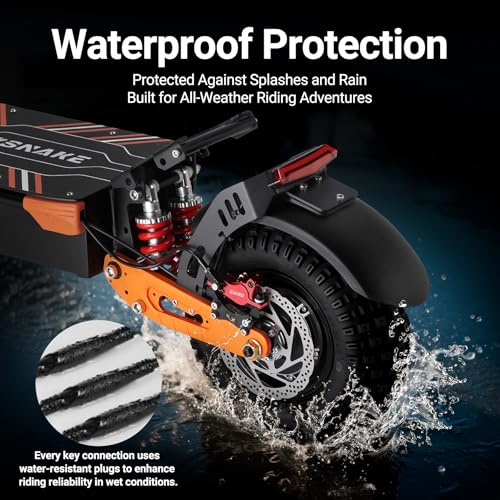 7000W Dual Motors 60V 33Ah Electric Scooter with Seat M61555