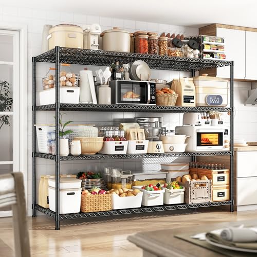 68.1"W 2500LBS Adjustable Wire Shelving Unit C640