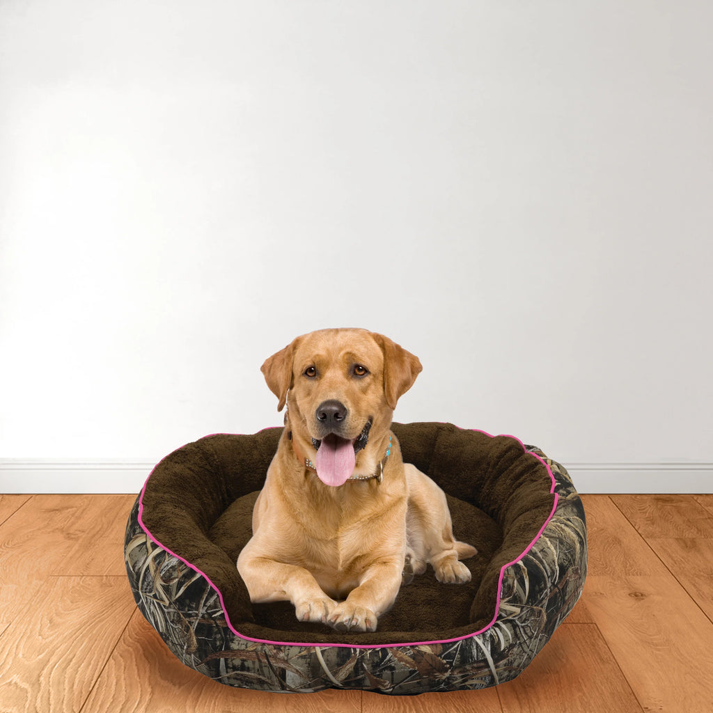 Camo Bolster Bed A349