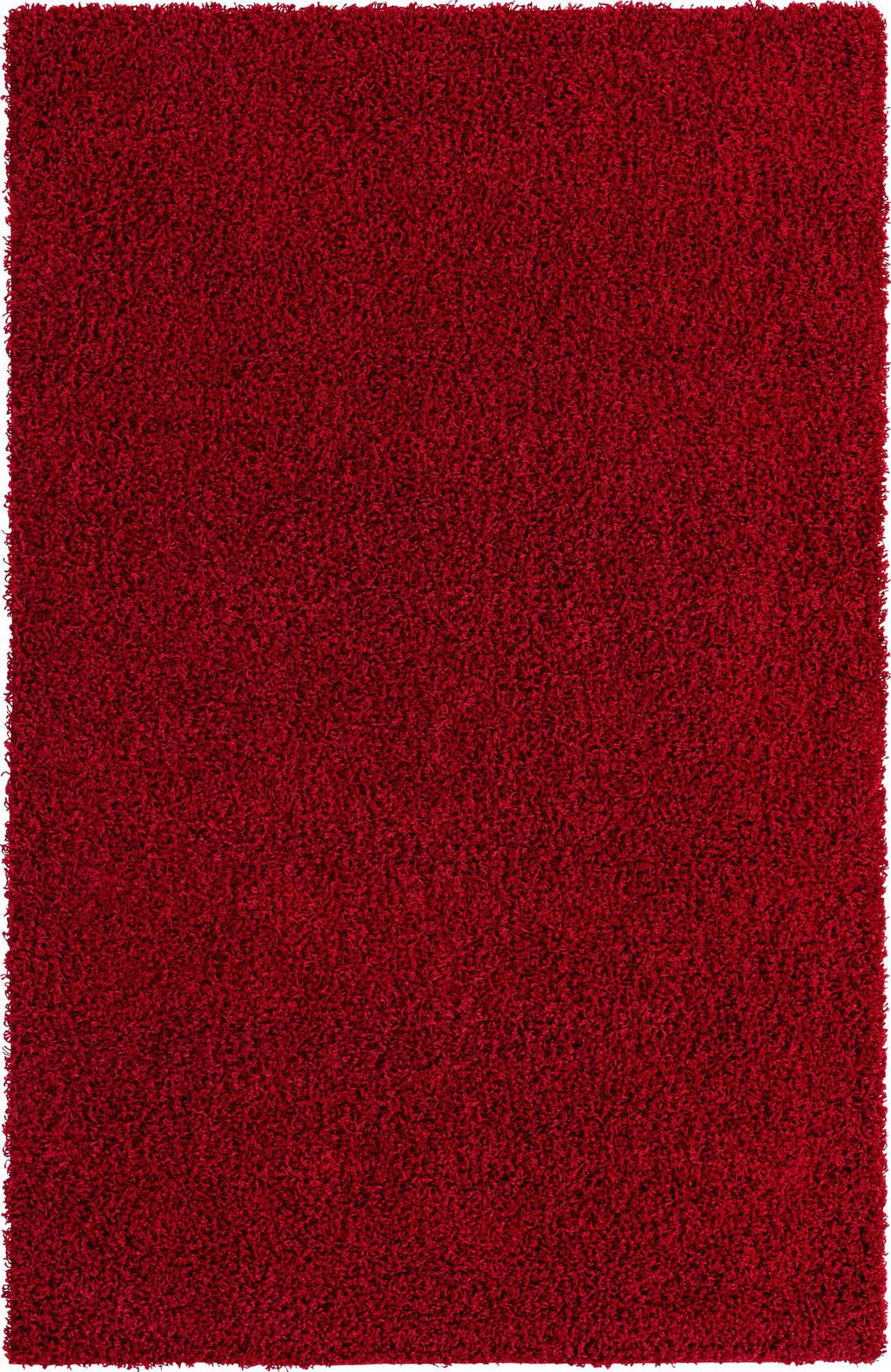 Cherry Red 5' x 8' Shag Rug X1352