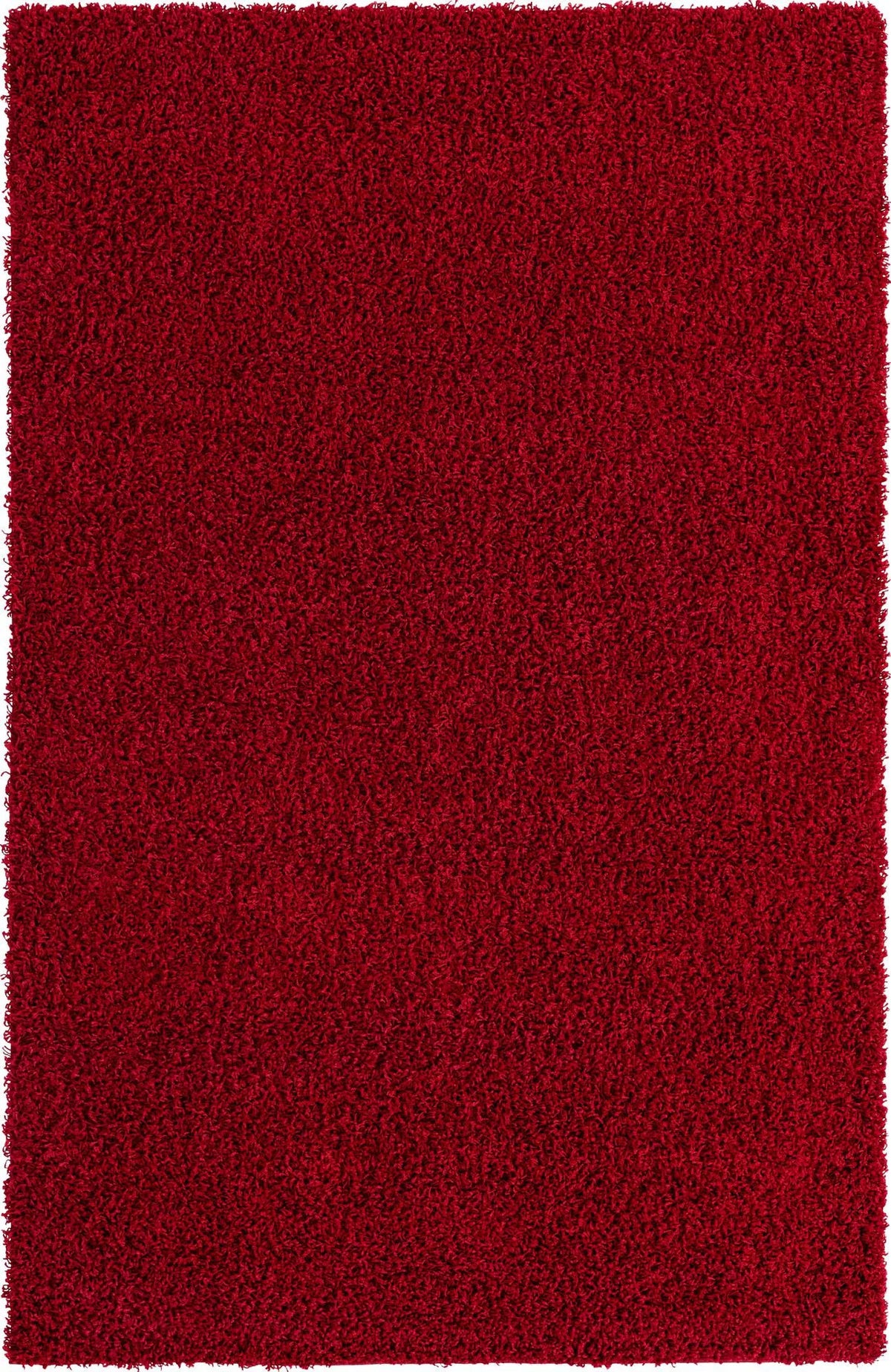Cherry Red 5' x 8' Shag Rug X1352