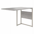 42W x 24D Desk Return/Bridge in Platinum Gray U112609