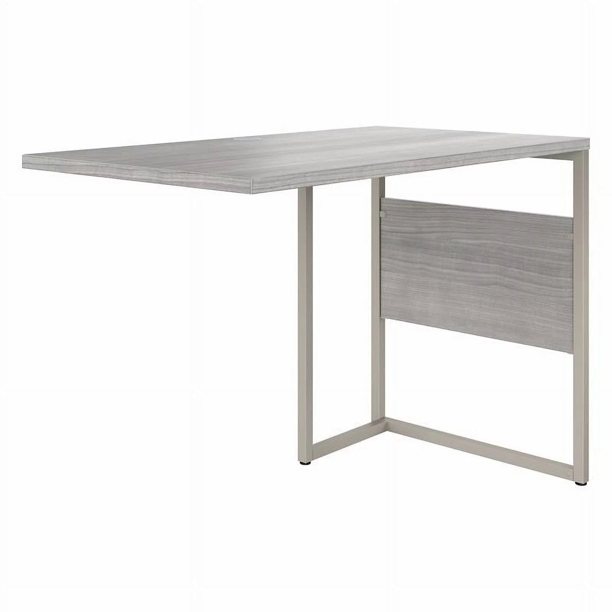 42W x 24D Desk Return/Bridge in Platinum Gray U112609