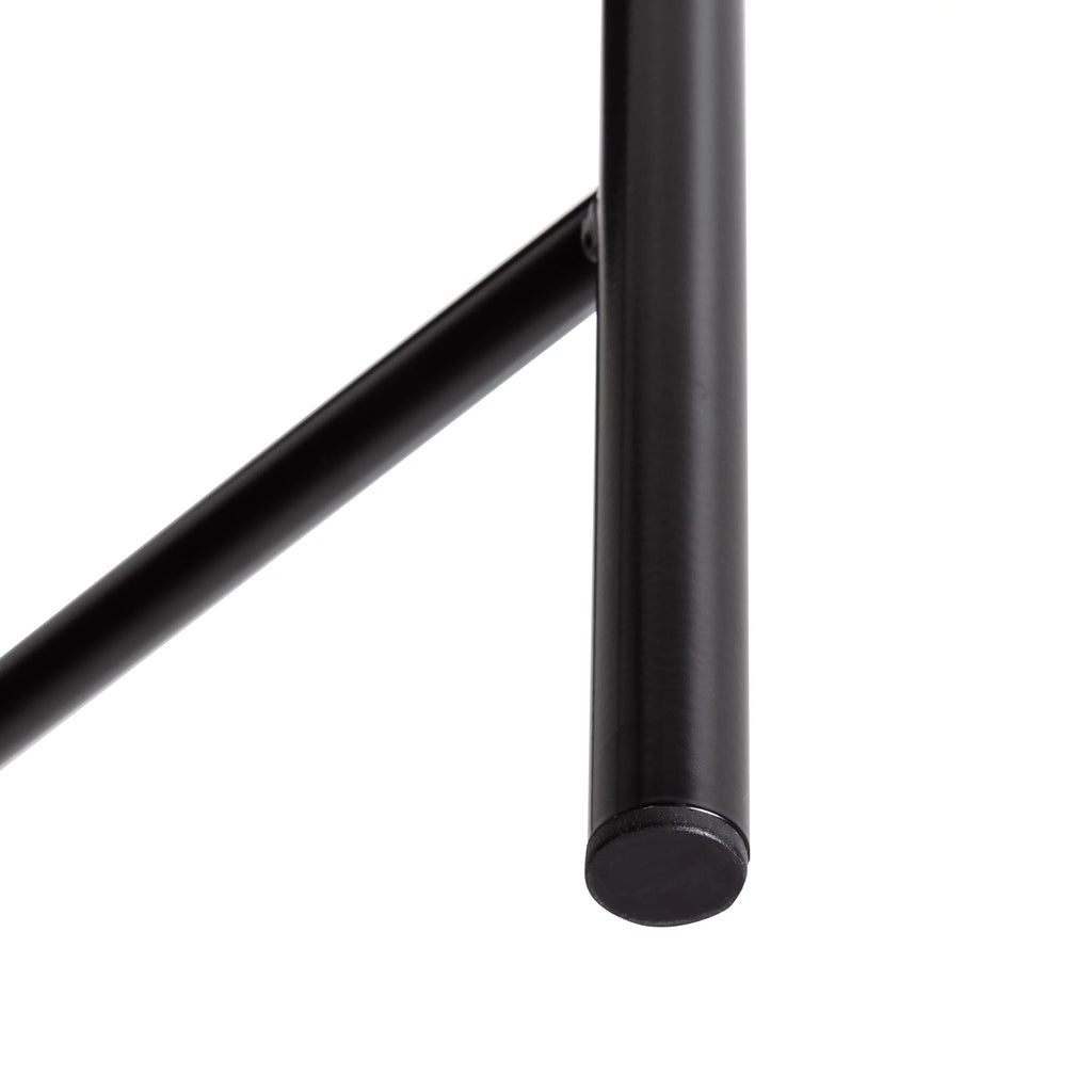 Black Round Side Table F517