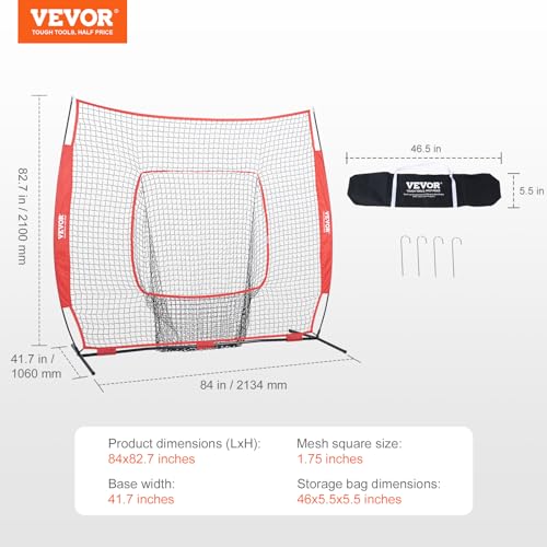 7x7ft Baseball Softball Practice Net M861652
