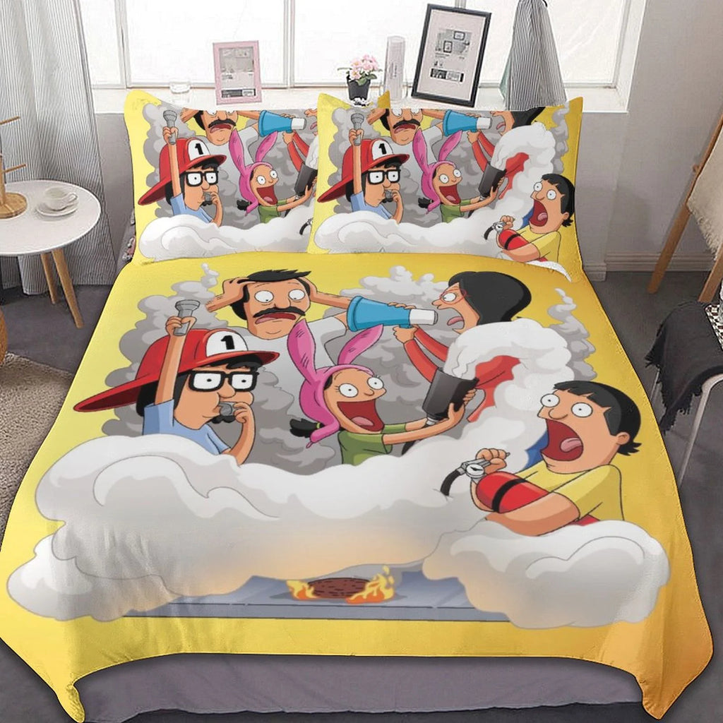 3 Piece Bedding Sets With Duvet Cover and Pillowcases V97035