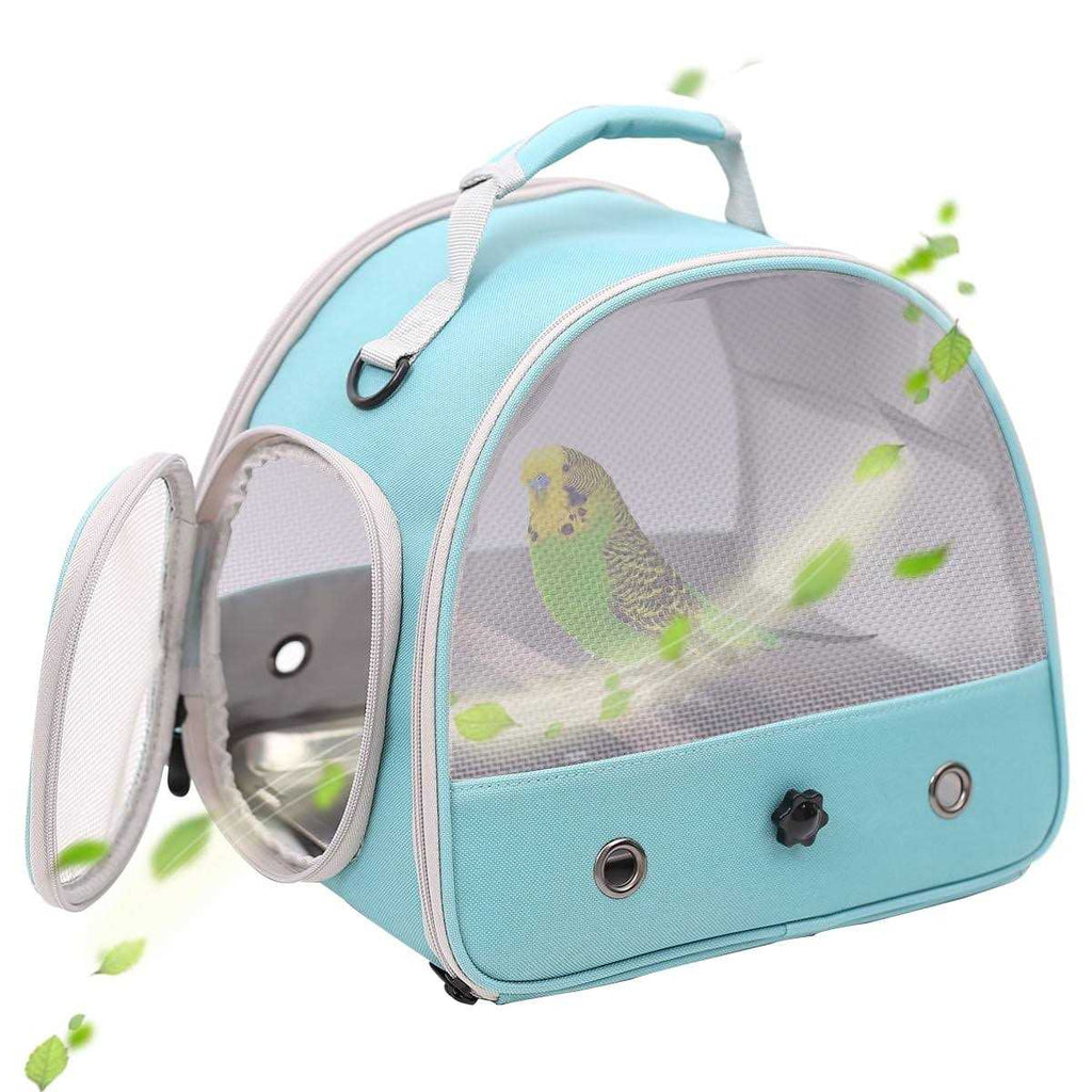 Small Bird Cage with Standing Perch and Stainless Steel Tray V7160