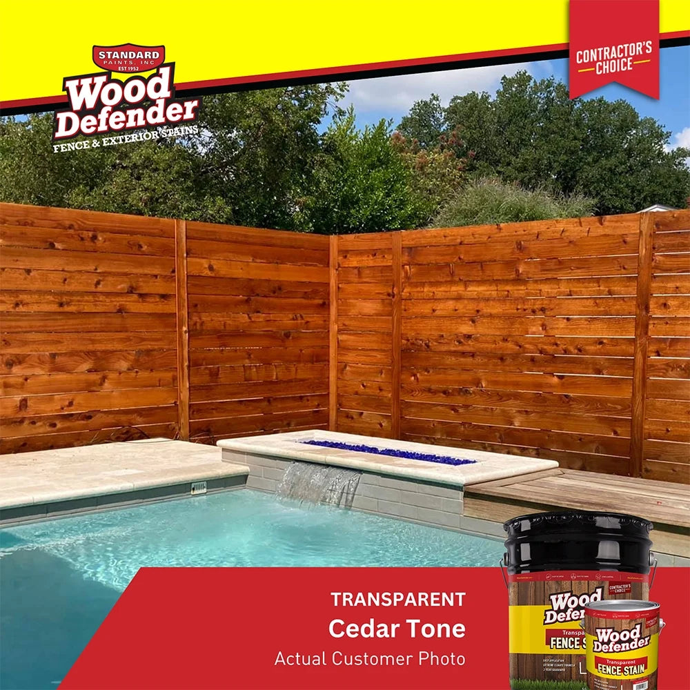 Transparent Fence Stain gallon G84468