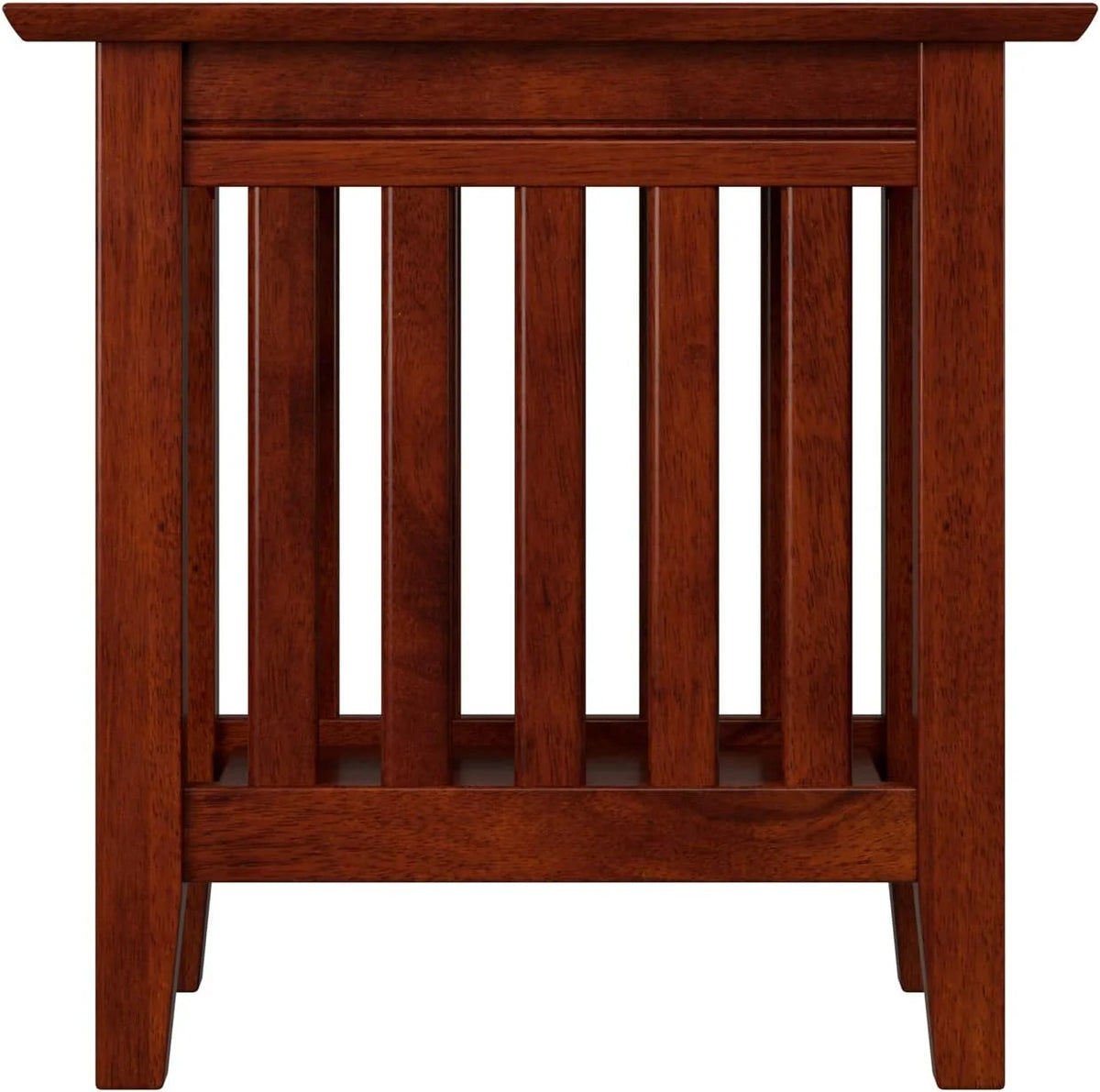 Walnut Chair Side Table W4848