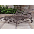 Wrought Iron Double Patio Chaise Lounge L742081