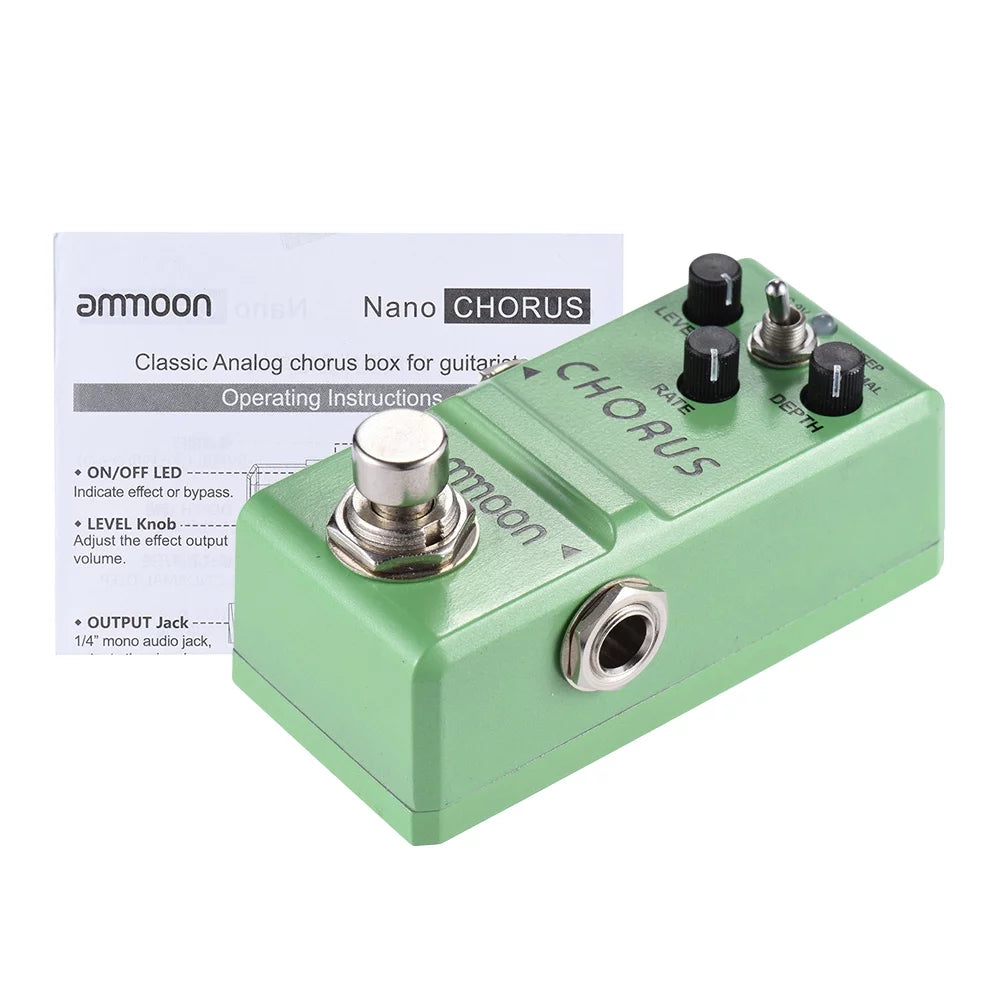 Analog Chorus Guitar Effect Pedal with True Bypass Y10559