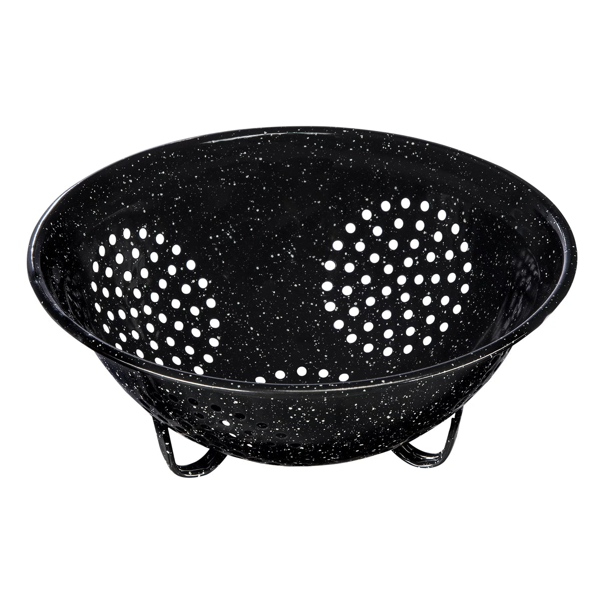 9 Piece Enameled Steel Water Bath Canning Pot Set with Toolset, Jar Rack and Colander Q9046